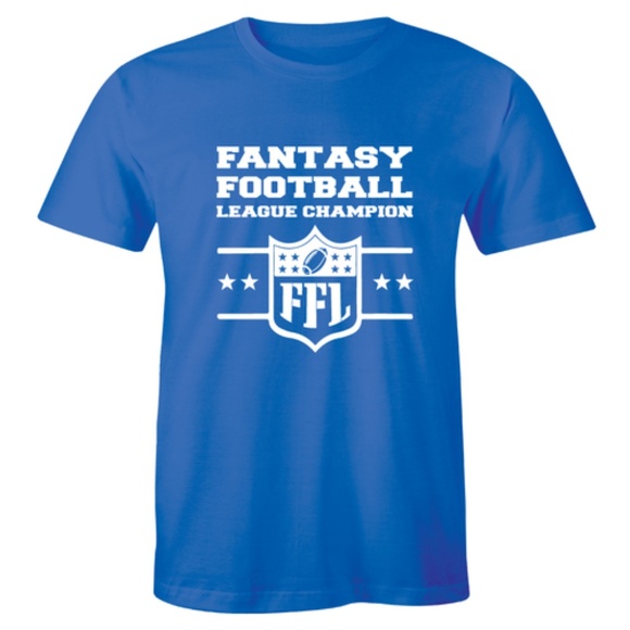 Fantasy Football League Champion FFL T-shirt Tee - Picture 1 of 3